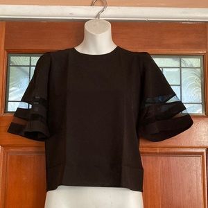 NWOT Cute Black Top